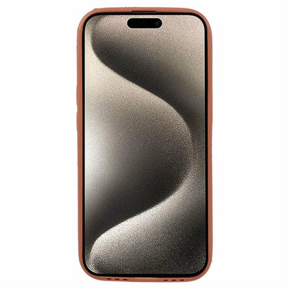 For iPhone 15 Plus Cover Cloth Coated TPU Wristband Kickstand Cell Phone Case