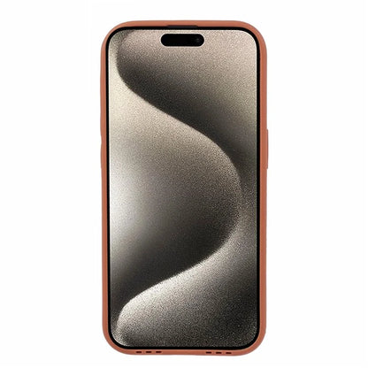 Back Shell for iPhone 15 Pro Max Cover Wristband Cloth Coated TPU Cell Phone Case
