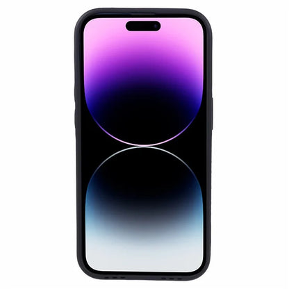 For iPhone 14 Pro Cover Wristband Anti-fall Cloth Coated TPU Cell Phone Case