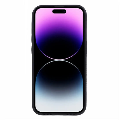 For iPhone 14 Pro Cover Wristband Anti-fall Cloth Coated TPU Cell Phone Case