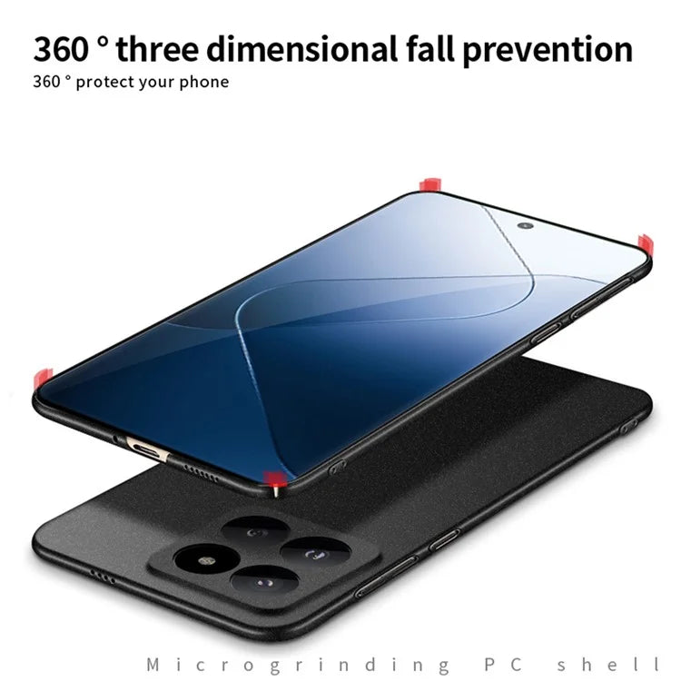 MOFI Shield Matte Series For Xiaomi 14 Pro Case Hard PC Anti-scratch Phone Cover