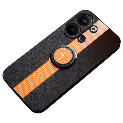 KADEM For Oppo Reno9 5G / Reno9 Pro 5G Case Electroplating Ring Kickstand Cellphone Back Shell
