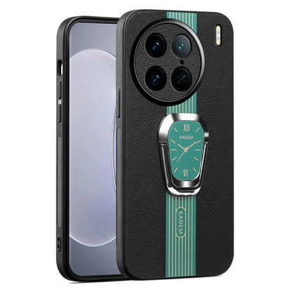 KADEM For vivo X90 Pro 5G Case Electroplating Scratch-proof Kickstand Phone Cover