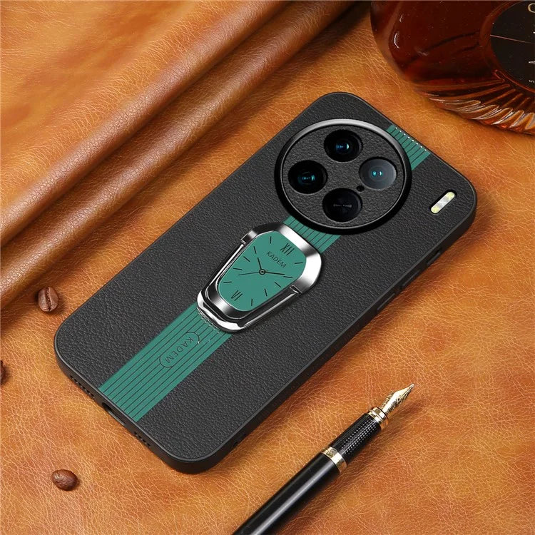 KADEM For vivo X90 Pro 5G Case Electroplating Scratch-proof Kickstand Phone Cover