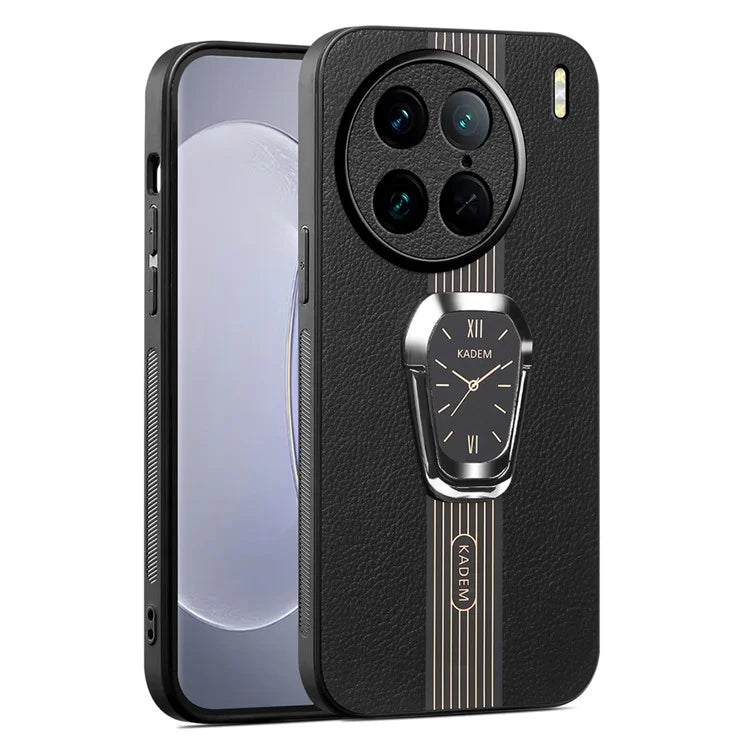 KADEM For vivo X90 Pro 5G Case Electroplating Scratch-proof Kickstand Phone Cover