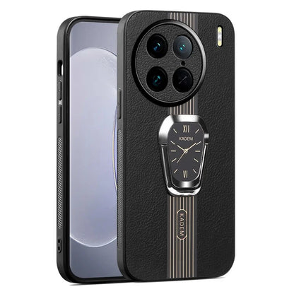KADEM For vivo X90 Pro 5G Case Electroplating Scratch-proof Kickstand Phone Cover