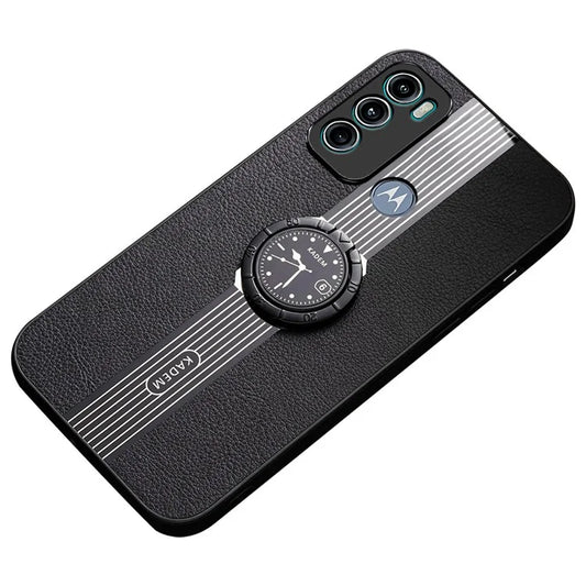 KADEM For Motorola Moto G60 / G40 Fusion Case Electroplating Watch Pattern Phone Cover