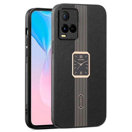 KADEM For vivo Y21 / Y33s / Y21s / Y21t 4G / Y21e 4G / Y21a 4G / Y33t 4G / T1x (India) 4G Case TPU+Acrylic Phone Cover