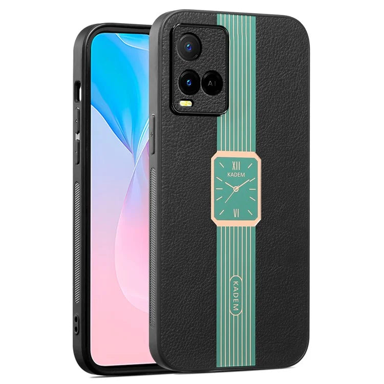 KADEM For vivo Y21 / Y33s / Y21s / Y21t 4G / Y21e 4G / Y21a 4G / Y33t 4G / T1x (India) 4G Case TPU+Acrylic Phone Cover