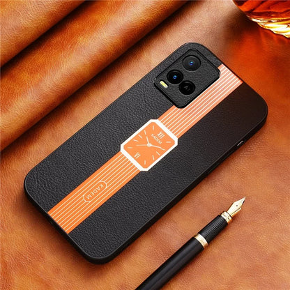 KADEM For vivo Y21 / Y33s / Y21s / Y21t 4G / Y21e 4G / Y21a 4G / Y33t 4G / T1x (India) 4G Case TPU+Acrylic Phone Cover
