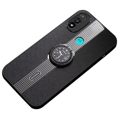 KADEM For Motorola Moto E20 / E30 / E40 Case Ring Kickstand Electroplating Anti-fall Phone Cover