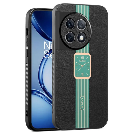 KADEM For OnePlus Ace 2 Pro 5G Case Leather+Acrylic+TPU Anti-scratch Mobile Phone Cover