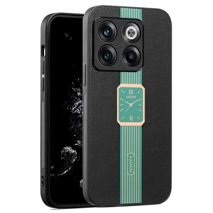 KADEM For OnePlus Ace Pro 5G / 10T 5G Case Watch Pattern PU Leather Coated Phone Cover
