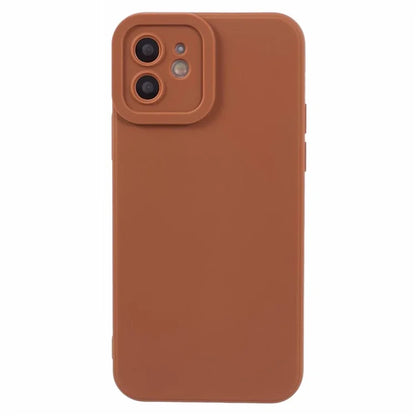 YX Series For iPhone 12 6.1 inch Case Matte TPU Phone Back Shell (Precise Cutout)