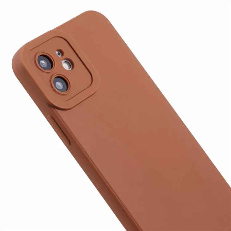 YX Series For iPhone 12 6.1 inch Case Matte TPU Phone Back Shell (Precise Cutout)