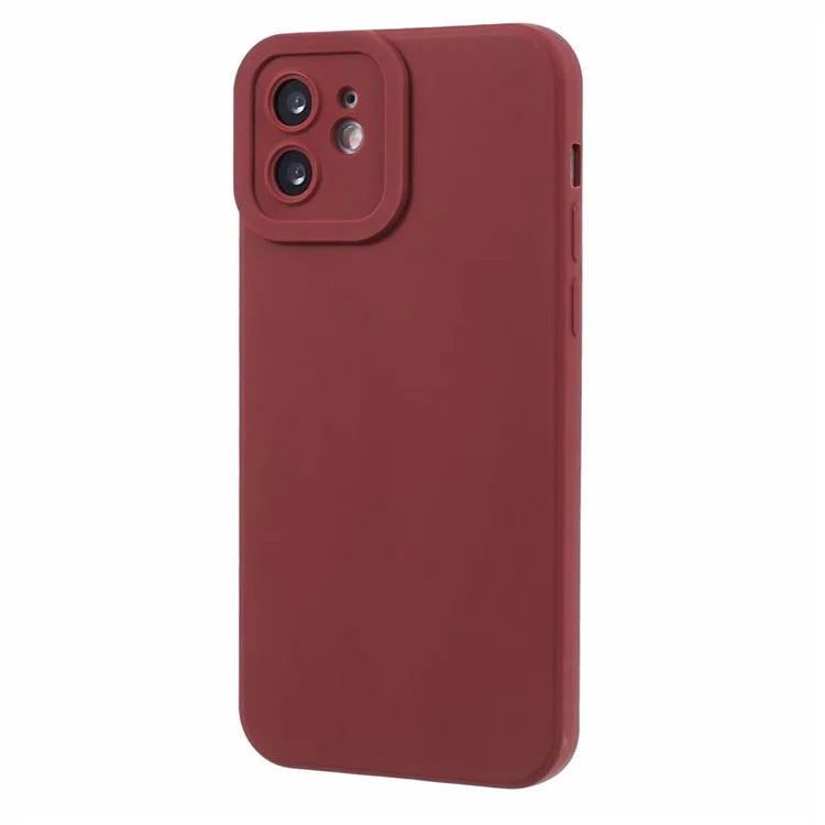 YX Series For iPhone 12 6.1 inch Case Matte TPU Phone Back Shell (Precise Cutout)