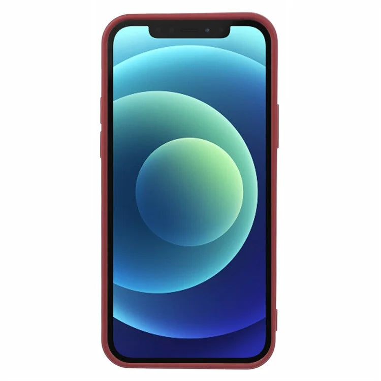 YX Series For iPhone 12 6.1 inch Case Matte TPU Phone Back Shell (Precise Cutout)