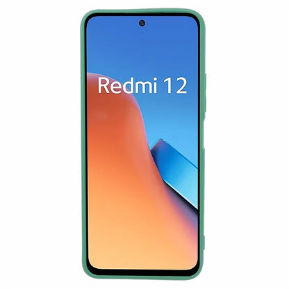 YX Series For Xiaomi Redmi 12 4G Case Anti-drop Matte TPU Cover (Precise Cutout)