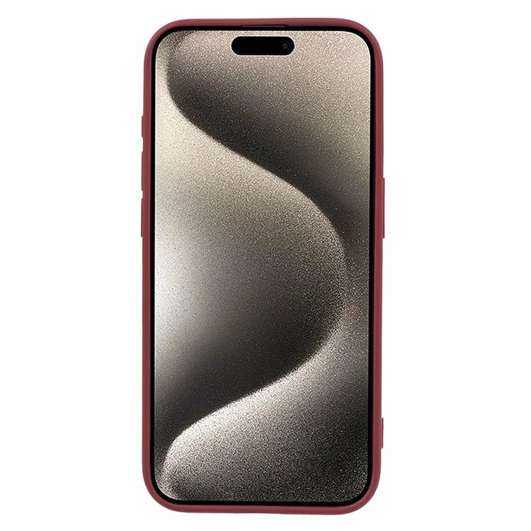 YX Series For iPhone 15 Pro Case Anti-scratch Matte TPU Cover (Precise Cutout)