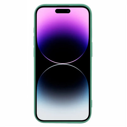 YX Series For iPhone 14 Pro Case Matte Solid Color Phone TPU Cover (Precise Cutout)