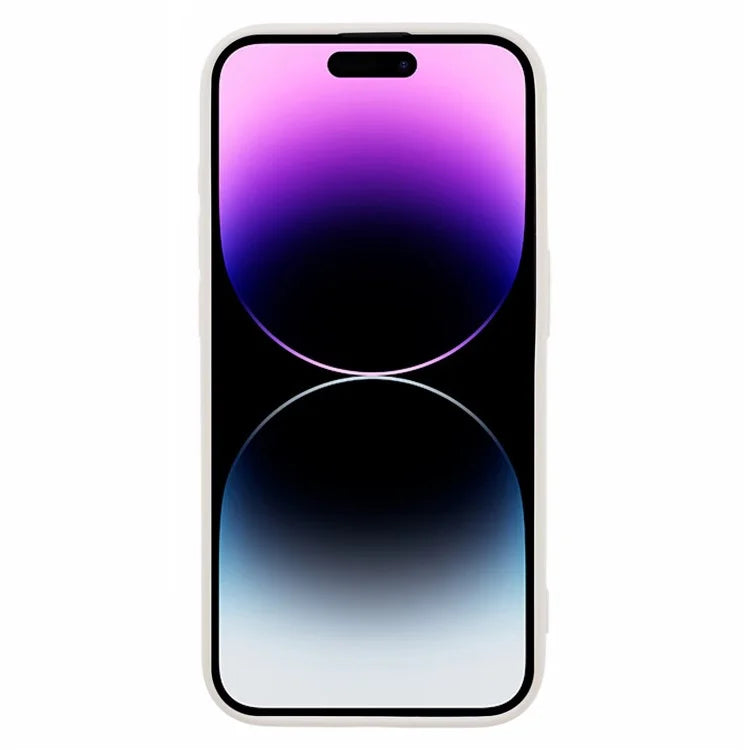 YX Series For iPhone 14 Pro Case Matte Solid Color Phone TPU Cover (Precise Cutout)