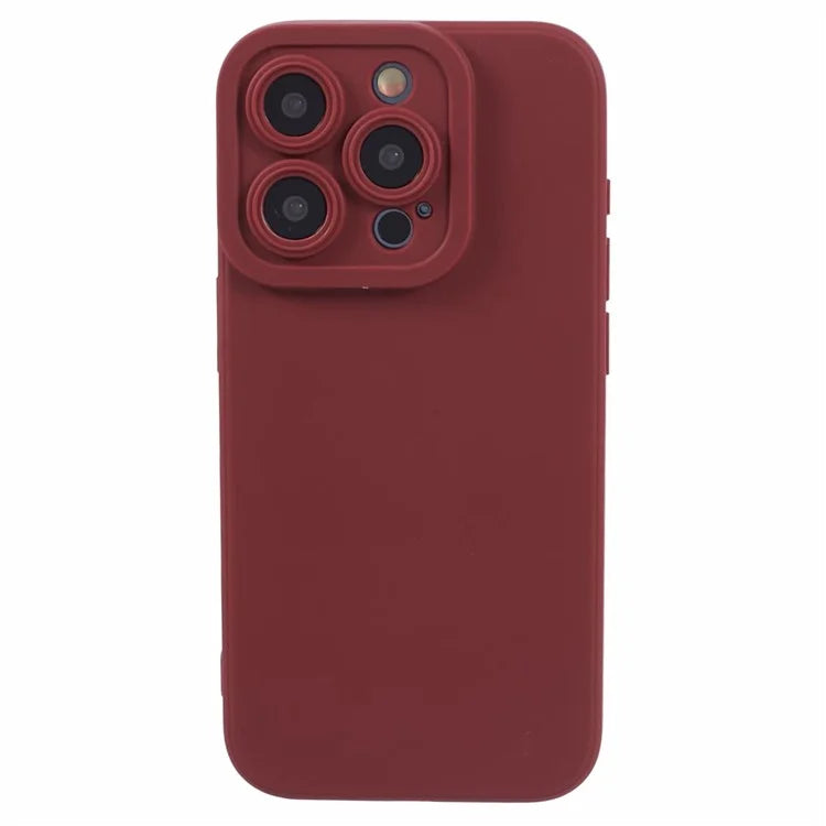 YX Series For iPhone 14 Pro Case Matte Solid Color Phone TPU Cover (Precise Cutout)