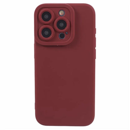 YX Series For iPhone 14 Pro Case Matte Solid Color Phone TPU Cover (Precise Cutout)