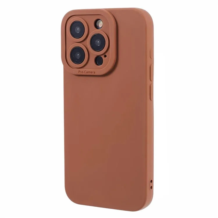 YX Series For iPhone 14 Pro Case Matte Solid Color Phone TPU Cover (Precise Cutout)