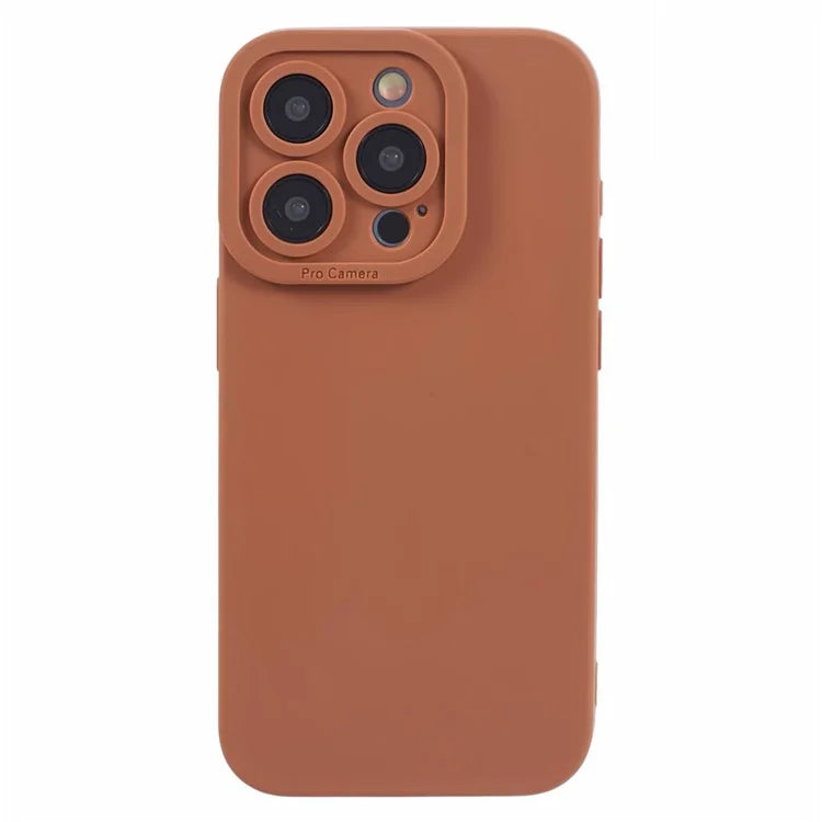 YX Series For iPhone 14 Pro Case Matte Solid Color Phone TPU Cover (Precise Cutout)