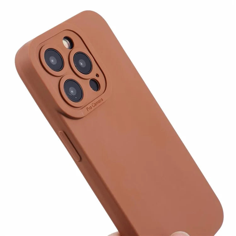 YX Series For iPhone 14 Pro Case Matte Solid Color Phone TPU Cover (Precise Cutout)