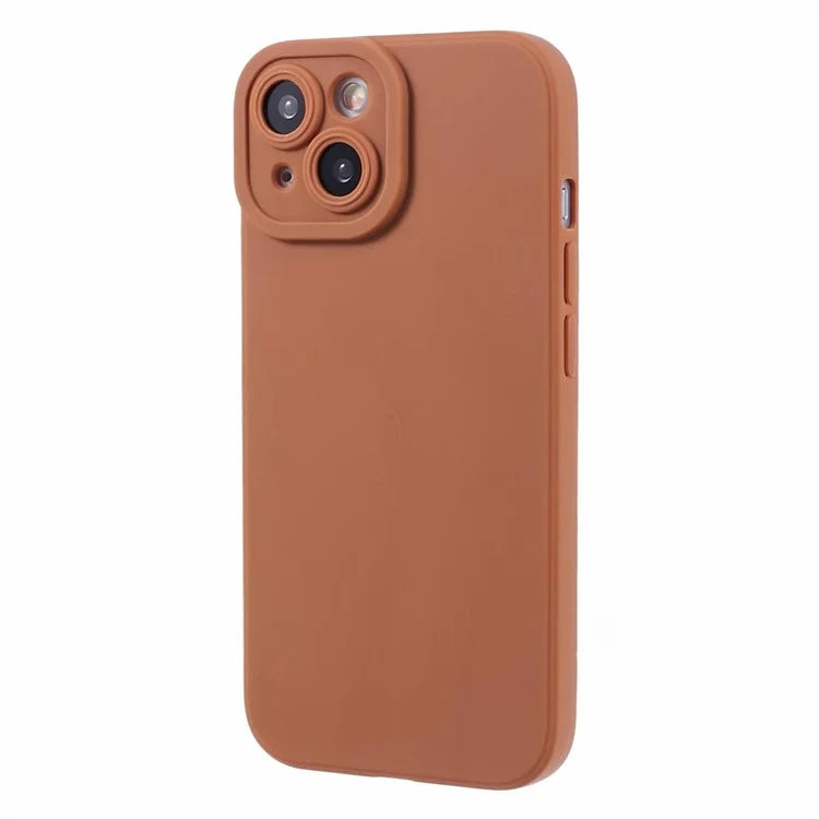 YX Series For iPhone 15 Plus TPU Case Straight Edge Matte Phone Cover (Precise Cutout)