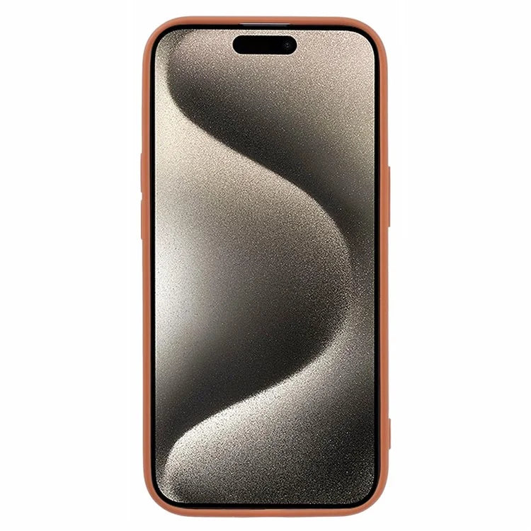 YX Series For iPhone 15 Plus TPU Case Straight Edge Matte Phone Cover (Precise Cutout)