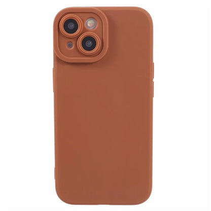 YX Series For iPhone 15 Plus TPU Case Straight Edge Matte Phone Cover (Precise Cutout)