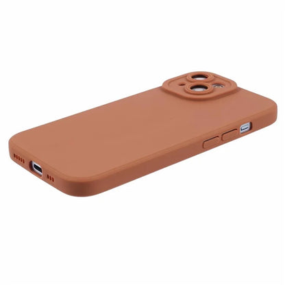 YX Series For iPhone 15 Plus TPU Case Straight Edge Matte Phone Cover (Precise Cutout)