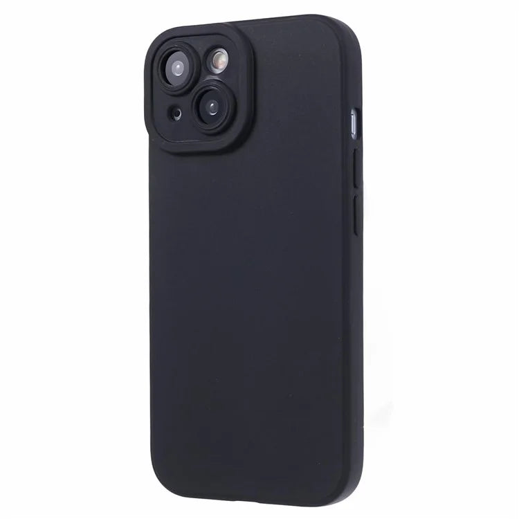 YX Series For iPhone 15 Plus TPU Case Straight Edge Matte Phone Cover (Precise Cutout)