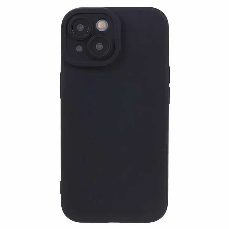 YX Series For iPhone 15 Plus TPU Case Straight Edge Matte Phone Cover (Precise Cutout)
