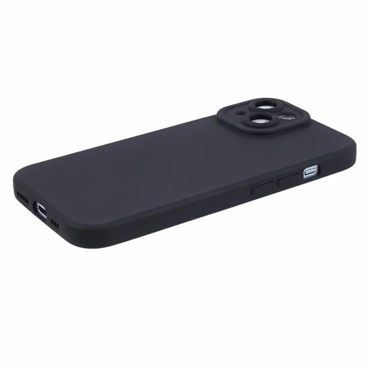 YX Series For iPhone 15 Plus TPU Case Straight Edge Matte Phone Cover (Precise Cutout)