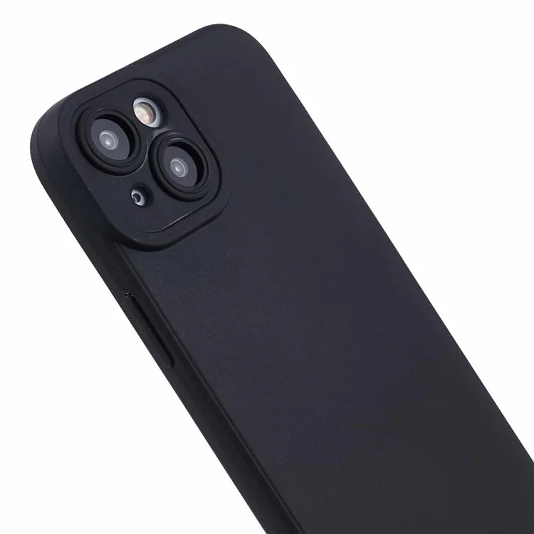 YX Series For iPhone 15 Plus TPU Case Straight Edge Matte Phone Cover (Precise Cutout)