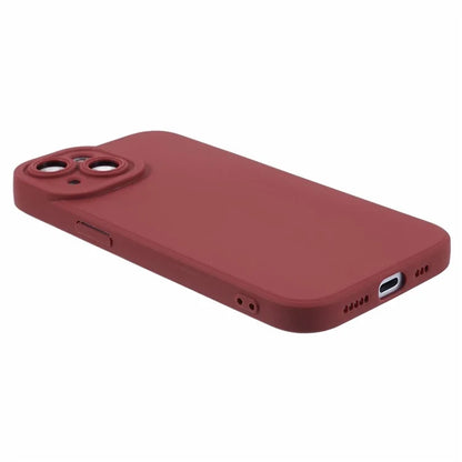 YX Series For iPhone 15 Plus TPU Case Straight Edge Matte Phone Cover (Precise Cutout)