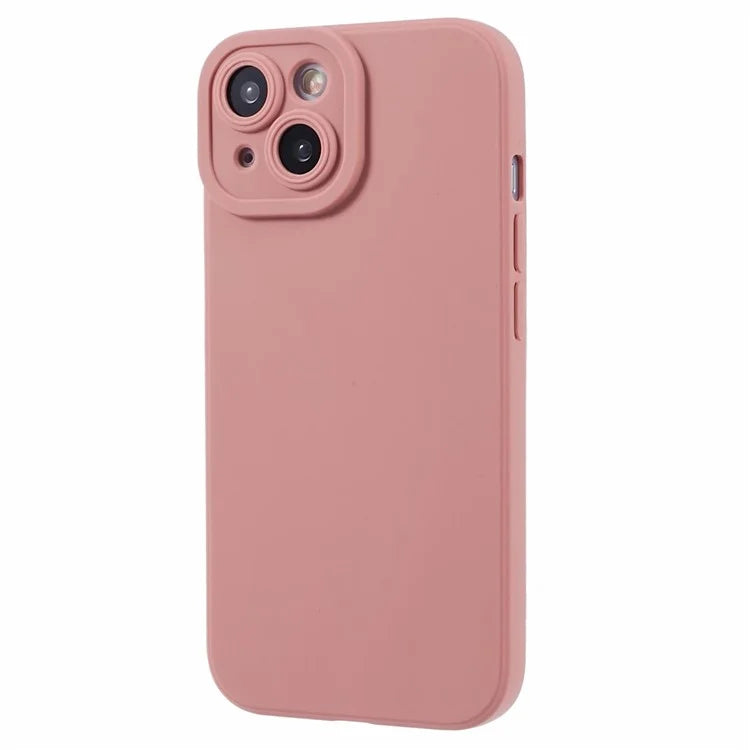 YX Series For iPhone 15 Plus TPU Case Straight Edge Matte Phone Cover (Precise Cutout)
