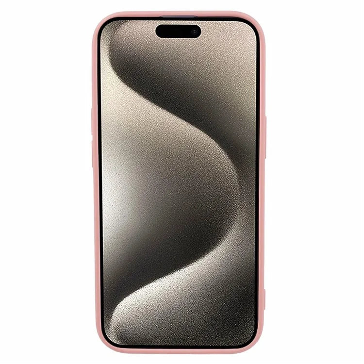 YX Series For iPhone 15 Plus TPU Case Straight Edge Matte Phone Cover (Precise Cutout)