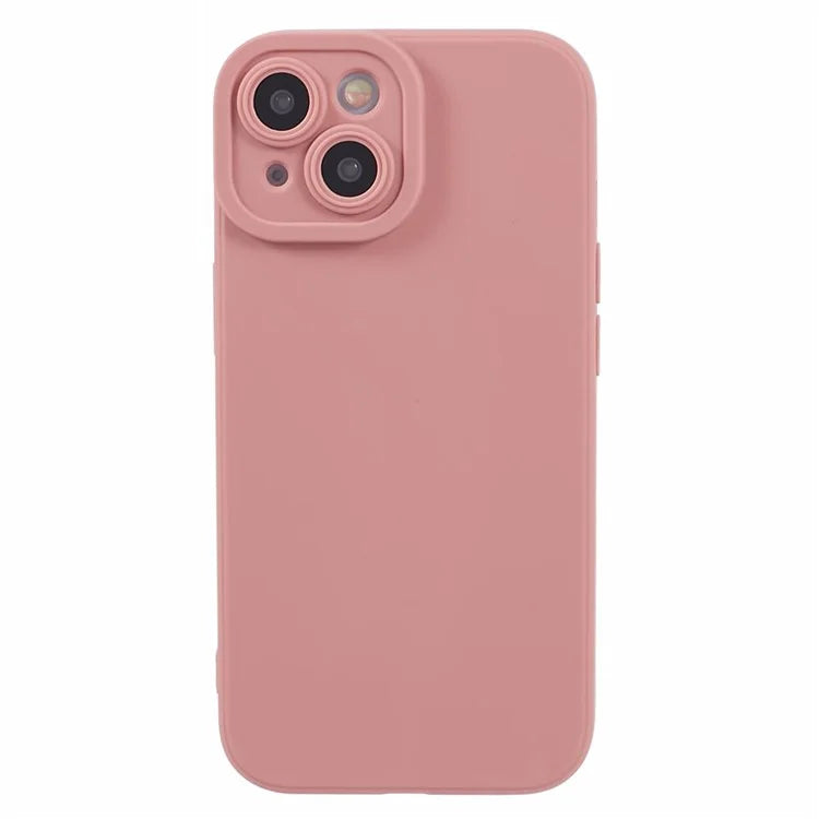 YX Series For iPhone 15 Plus TPU Case Straight Edge Matte Phone Cover (Precise Cutout)