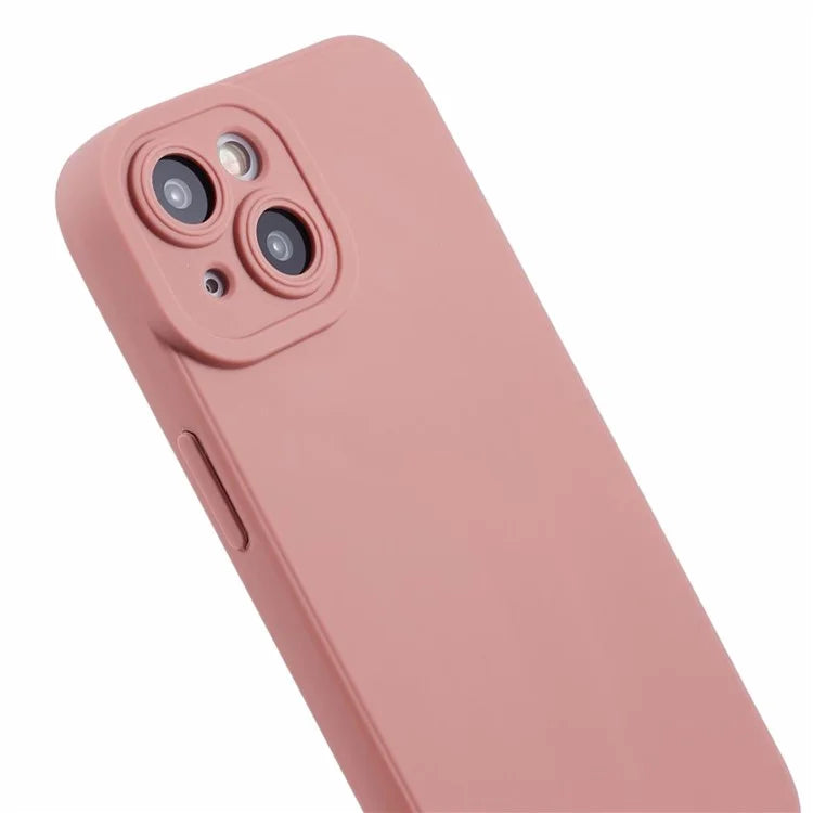 YX Series For iPhone 15 Plus TPU Case Straight Edge Matte Phone Cover (Precise Cutout)