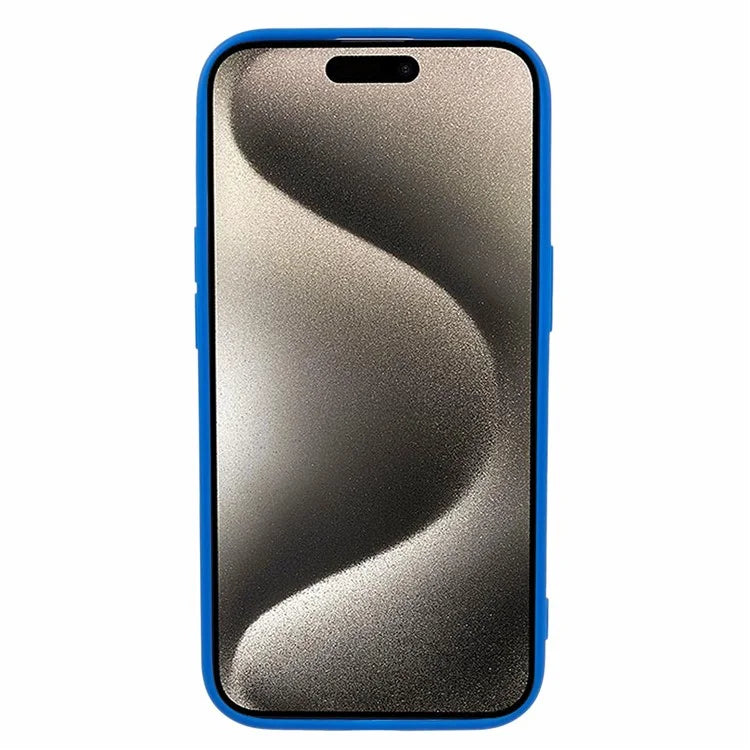 YX Series For iPhone 15 Plus TPU Case Straight Edge Matte Phone Cover (Precise Cutout)