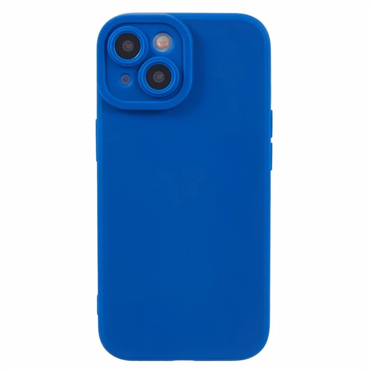 YX Series For iPhone 15 Plus TPU Case Straight Edge Matte Phone Cover (Precise Cutout)