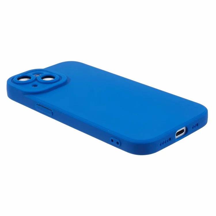 YX Series For iPhone 15 Plus TPU Case Straight Edge Matte Phone Cover (Precise Cutout)