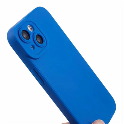 YX Series For iPhone 15 Plus TPU Case Straight Edge Matte Phone Cover (Precise Cutout)