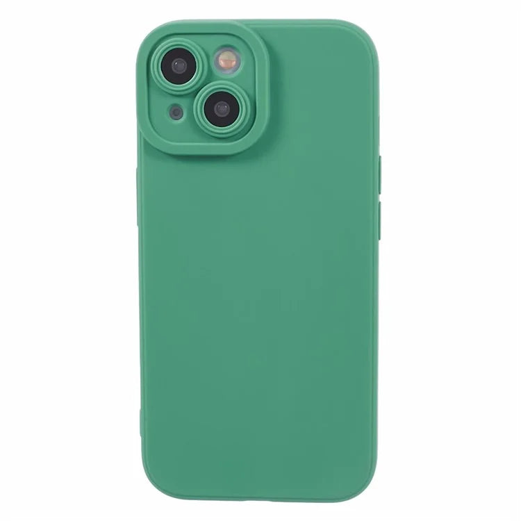 YX Series For iPhone 15 Plus TPU Case Straight Edge Matte Phone Cover (Precise Cutout)