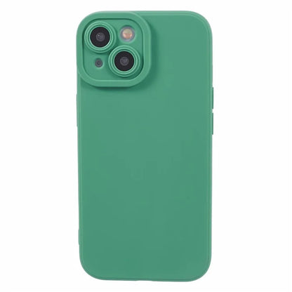 YX Series For iPhone 15 Plus TPU Case Straight Edge Matte Phone Cover (Precise Cutout)