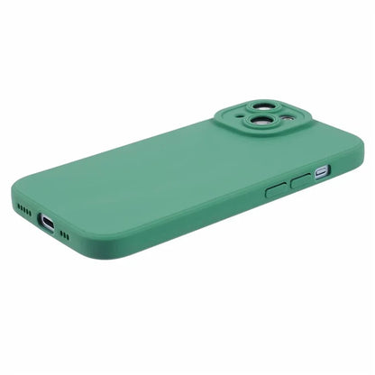 YX Series For iPhone 15 Plus TPU Case Straight Edge Matte Phone Cover (Precise Cutout)